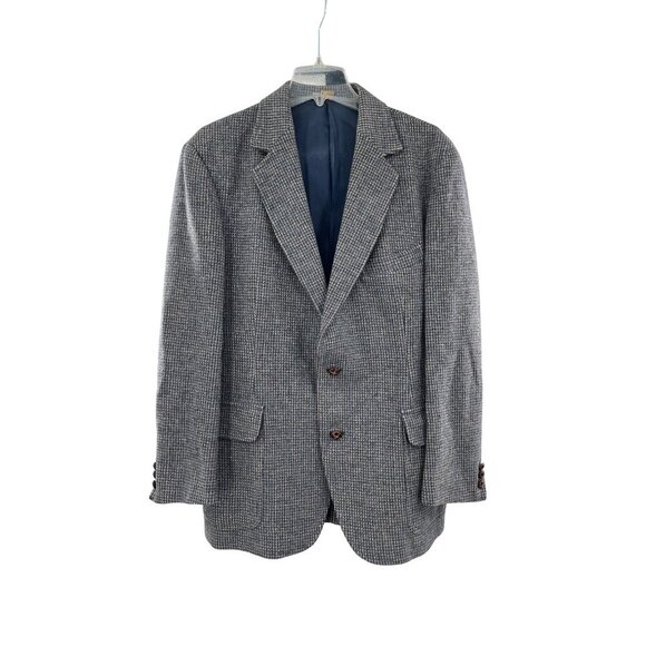 Pendleton Mens Houndstooth Tweed Blazer Jacket size 44 - Picture 1 of 10